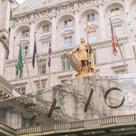 The Savoy Hotel Londen Buitenkant foto